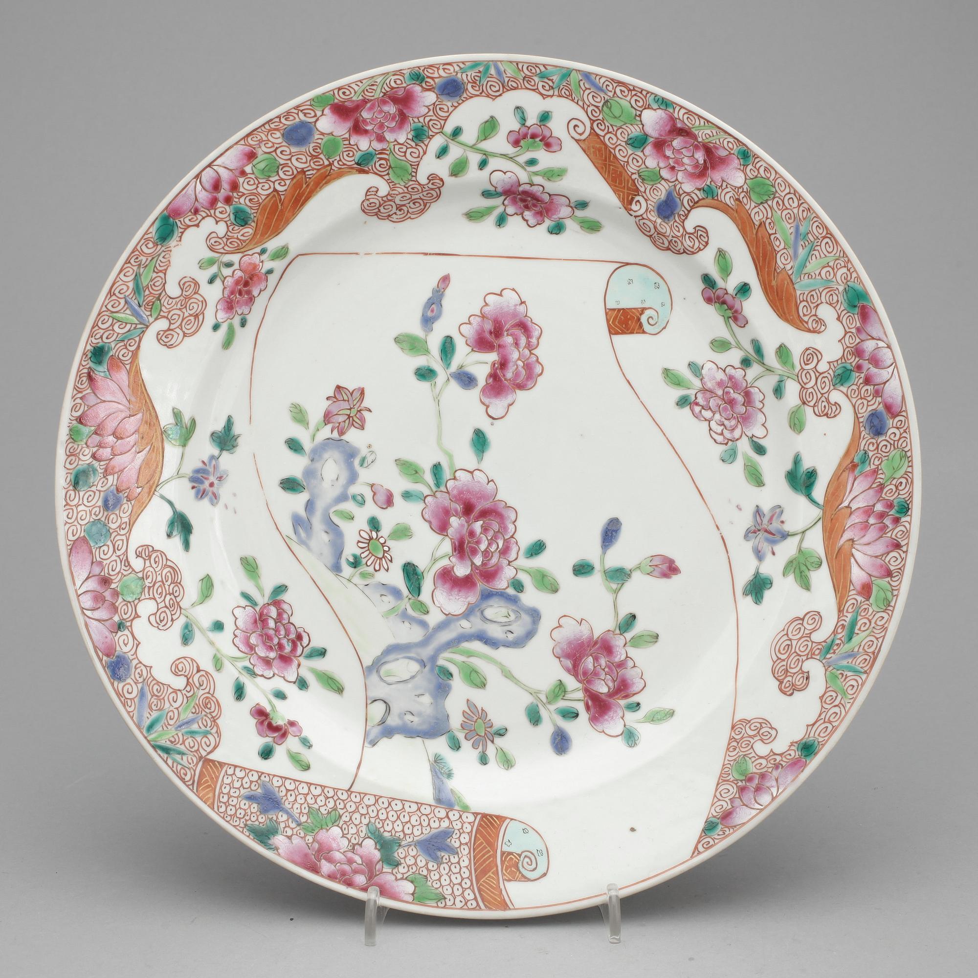FAT, porslin, Yongzheng, Kina 1723-35.
