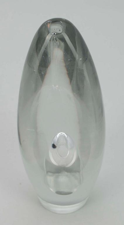 VAS, glas, "Orkidé", sign o dat Timo Sarpaneva Iittala -55.