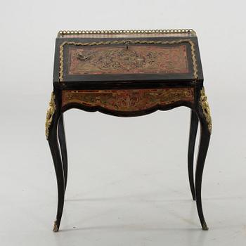 A BOULLE STYLE BUREAU, around 1900.