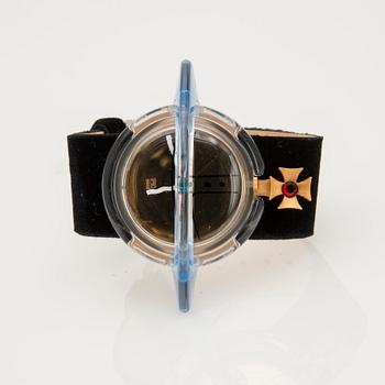 ARMBANDSUR, 2 st. Vivienne Westwood Pop Swatch, Egg Dream Watch.