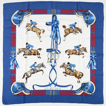 Hermès, scarf, "Jumping".