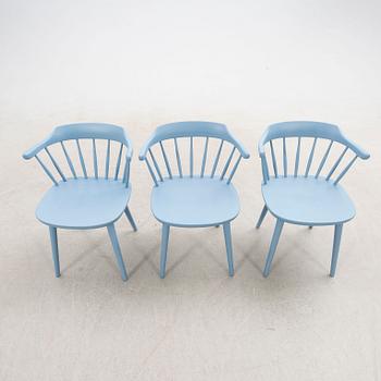 Yngve Ekström, Armchairs 3 pcs "Småland Bistro" second half of the 20th century.