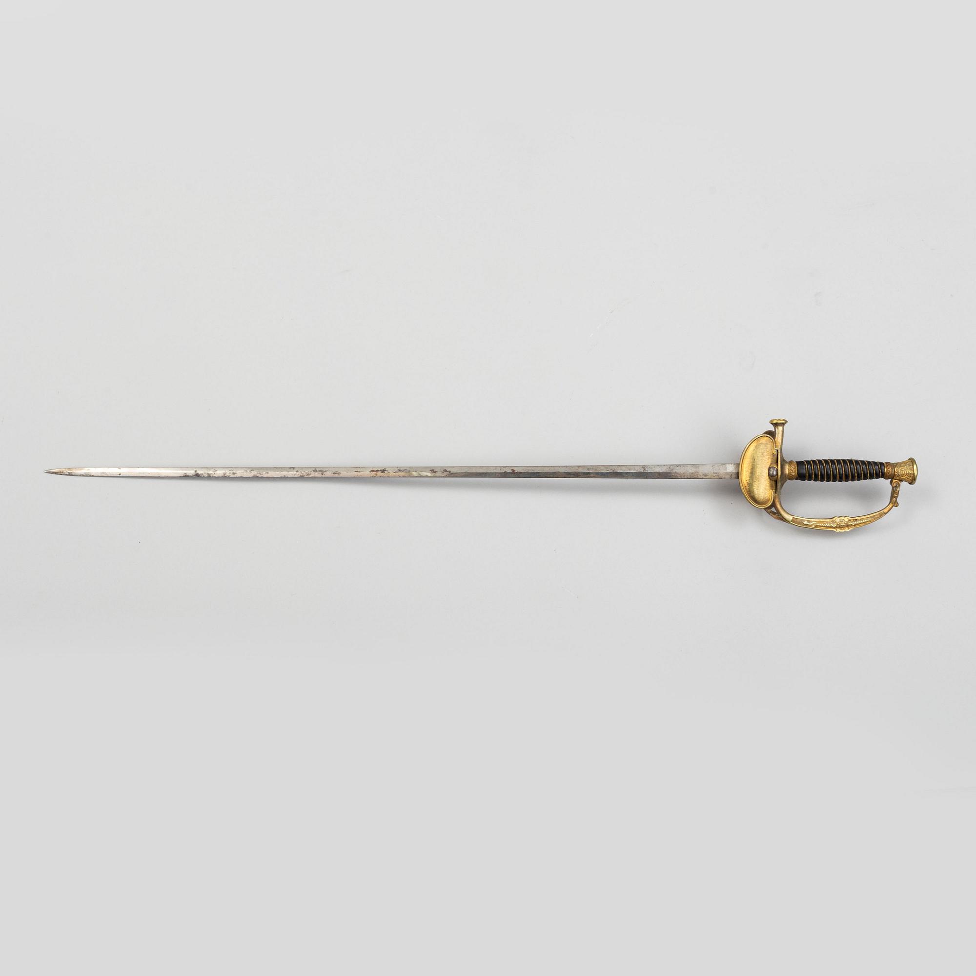 A 19th century French smallsword.