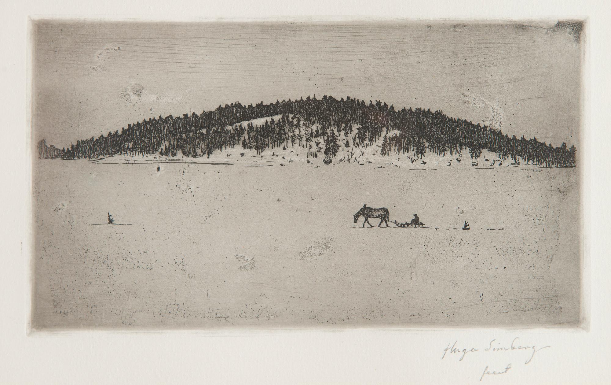 Hugo Simberg, Talvitie I.