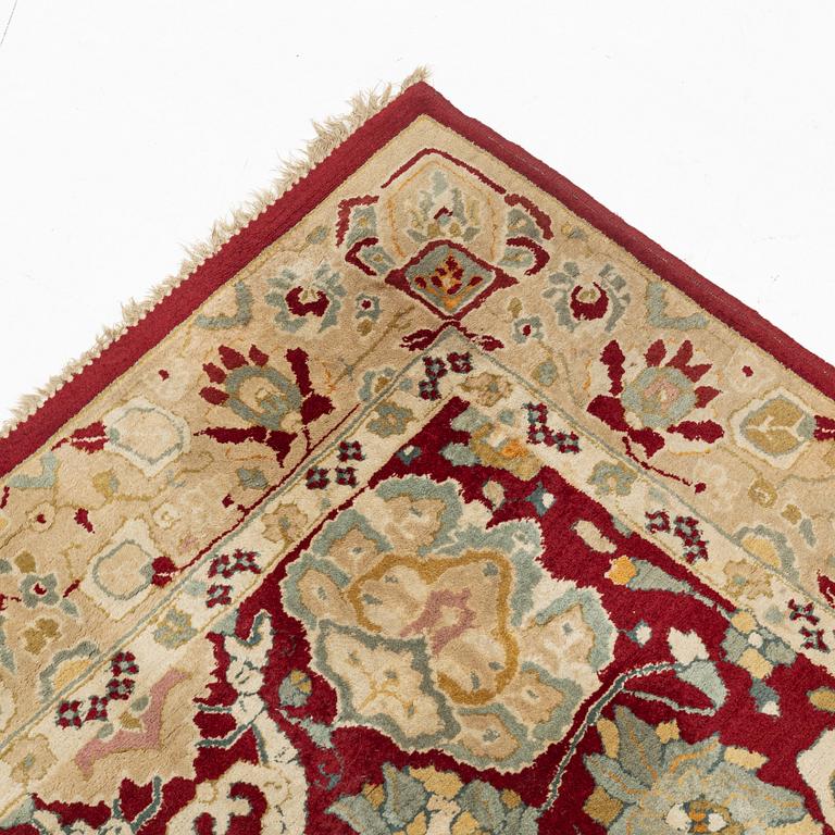 A semi-antique Vorwerk rug, c. 230 x 122 cm.