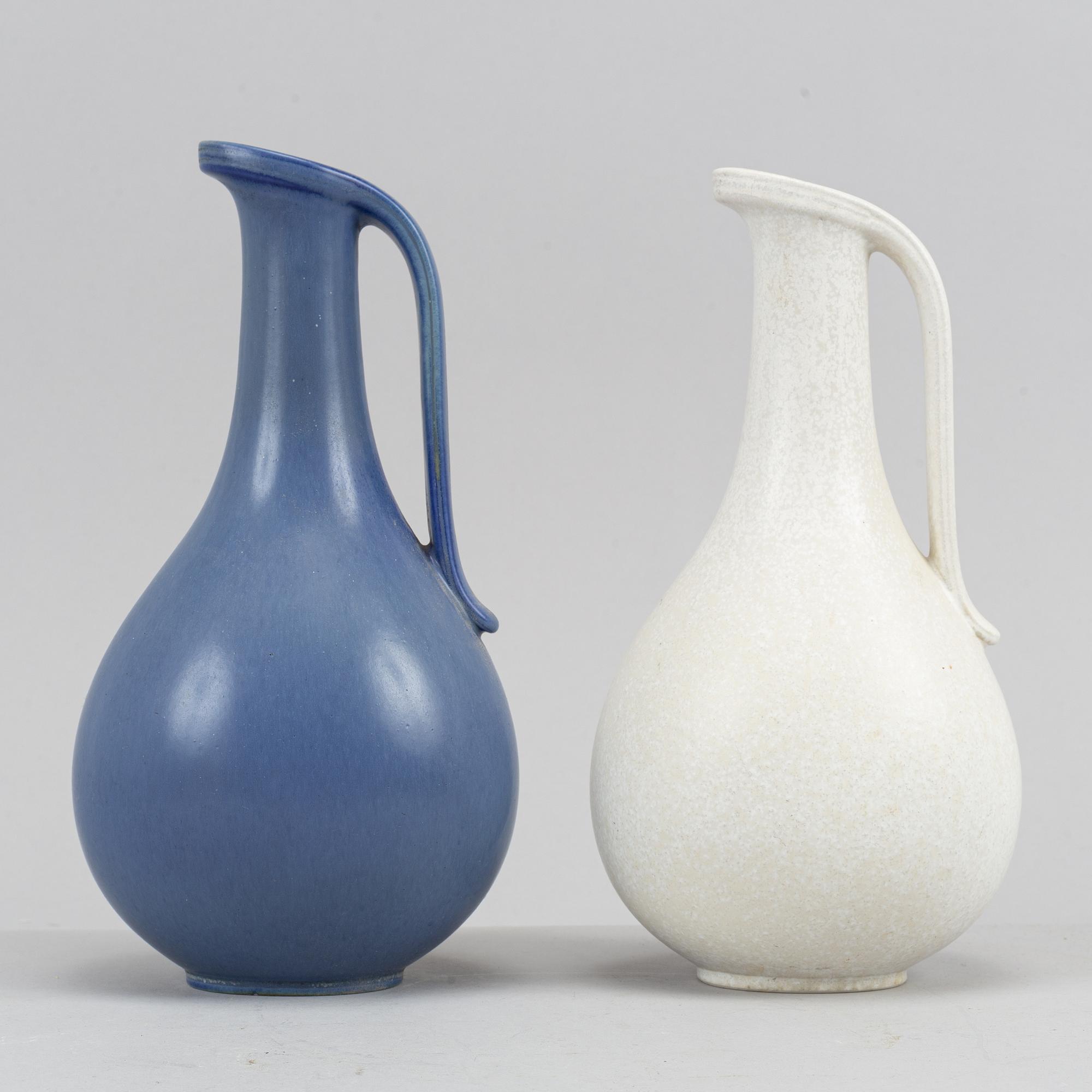 Two jugs/vases by Gunnar Nylund for Rörstrand.