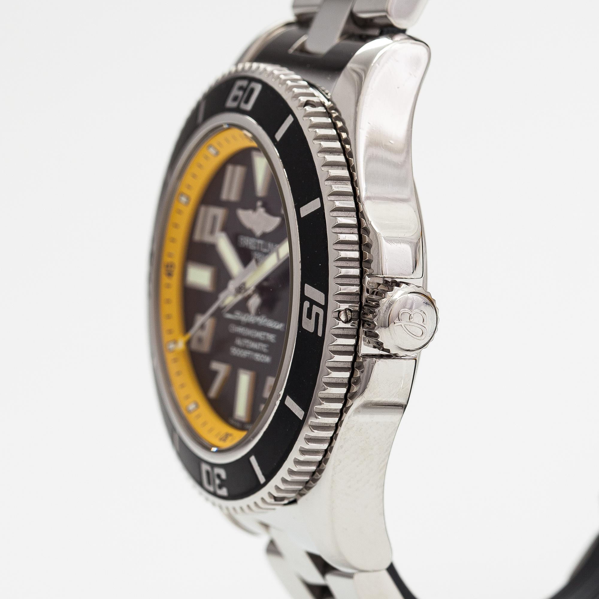 Breitling, Superocean, wristwatch, 42 mm.