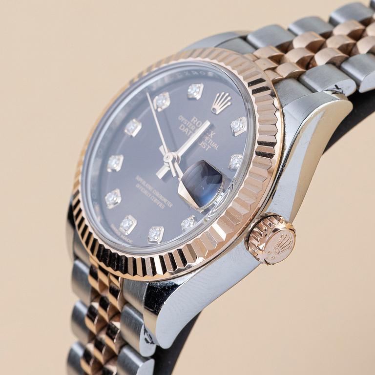 Rolex, Lady-Datejust, "Chocolate Diamond Dial", ca 2017.
