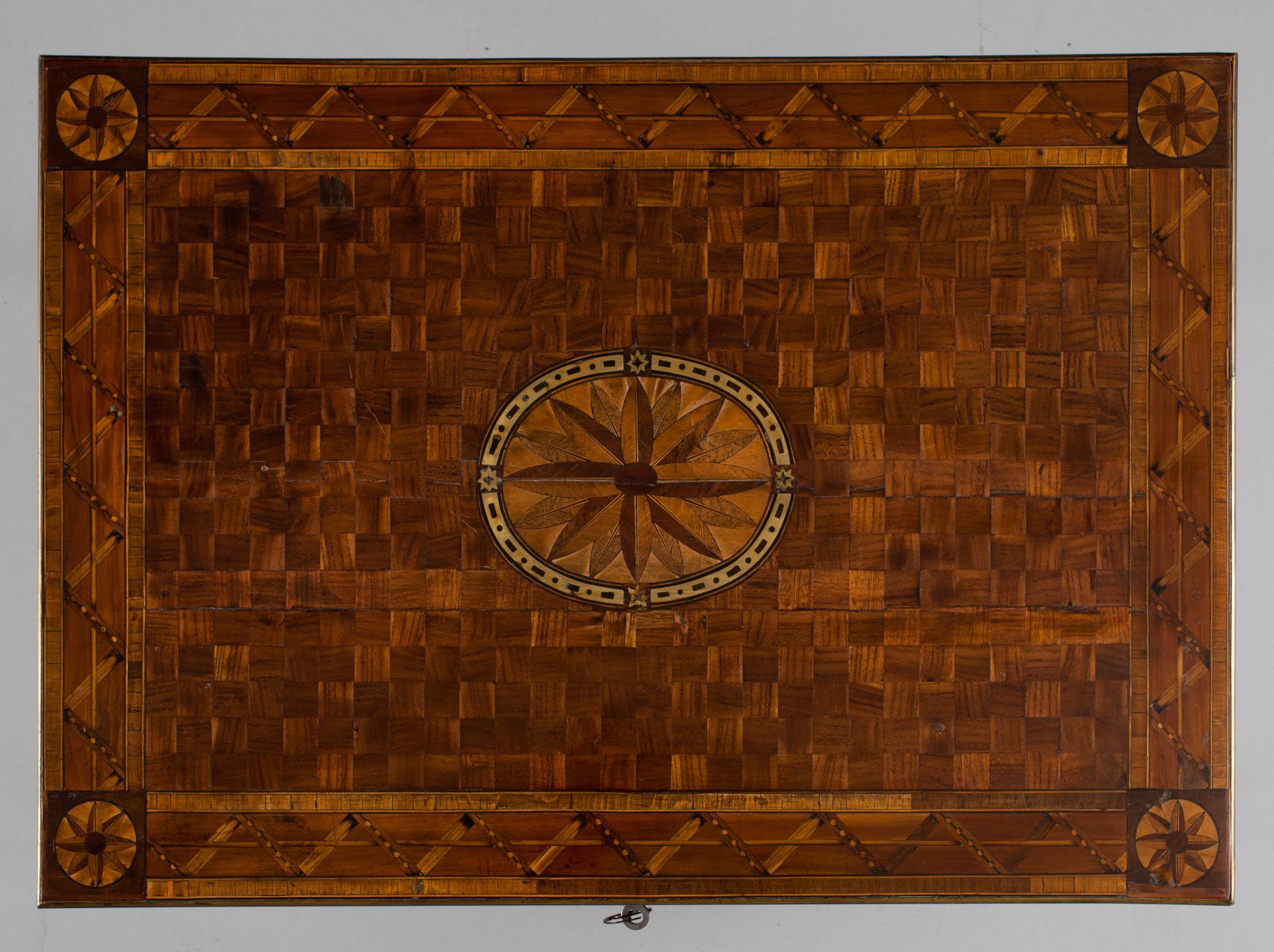A North European late 18th century table.