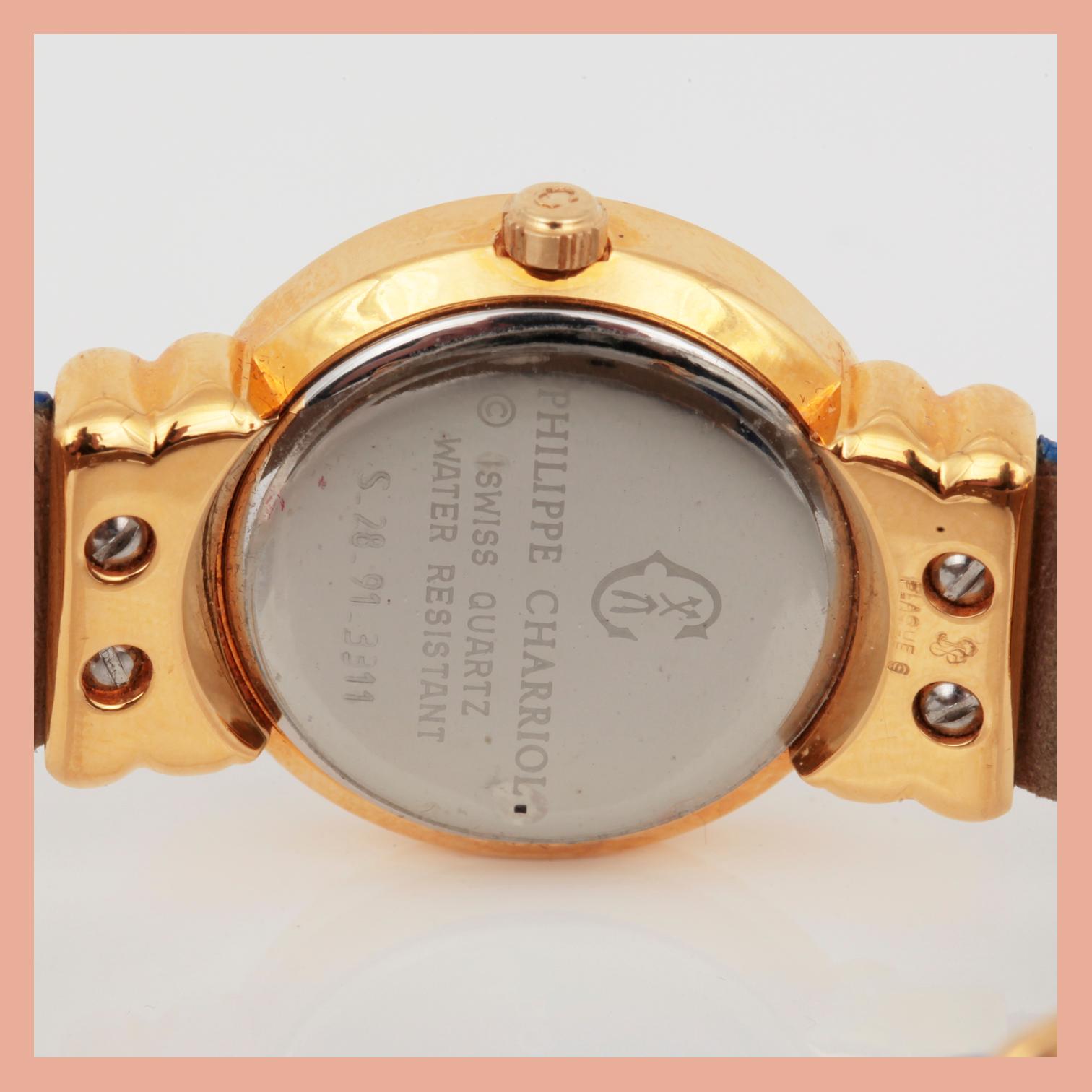 ARMBANDSUR samt ARMBAND, Philippe Charriol.