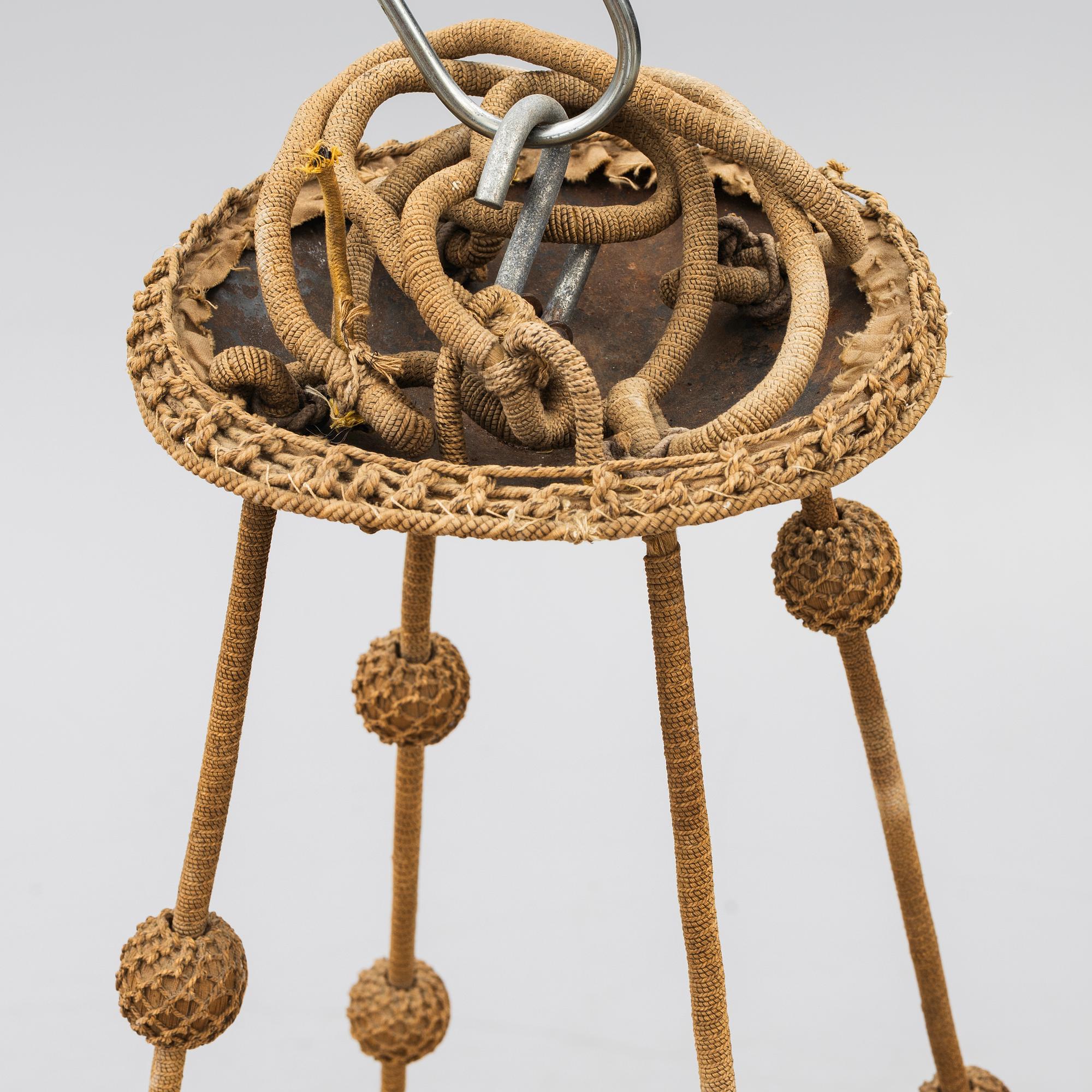 Ceiling lamp, early 20th century.