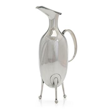 Tapio Wirkkala, silver ewer TW 77, Kultakeskus, Hämeenlinna 1955.