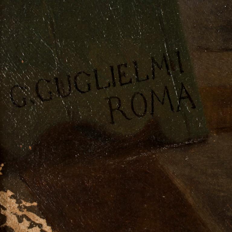 GENNARO GUGLIELMI, olja på duk, signerad.