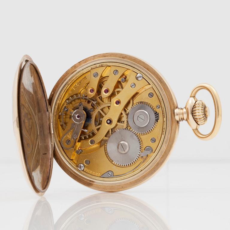 ETERNA, Chronometre, pocket watch, 51,4 mm, hunter case,