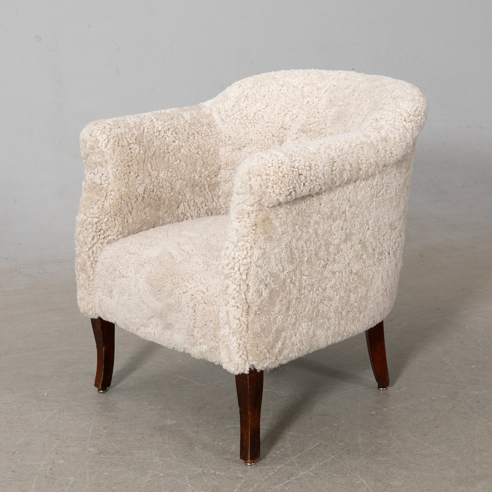 Fåtöljer, ett par, Swedish Modern, 1940-tal.