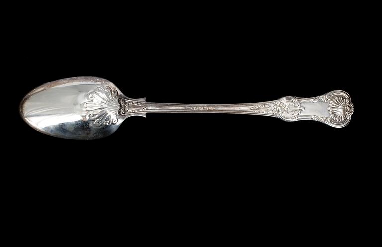 RAGUSKED, silver, London, England, 1853. Ca 189g.