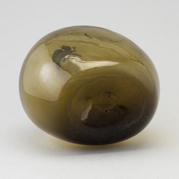 FLASKA, glas, 1700-tal.
