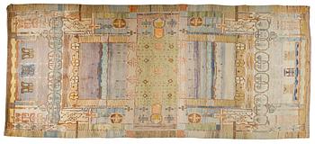 1025. MATTA. Flossa. 777,5 x 332 cm. Sverige 1920-tal.