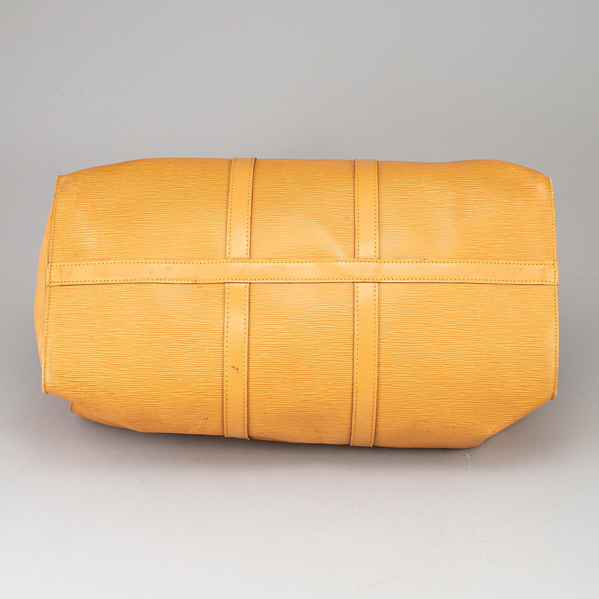 LOUIS VUITTON, weekendbag, 'Epi keepall 50'.