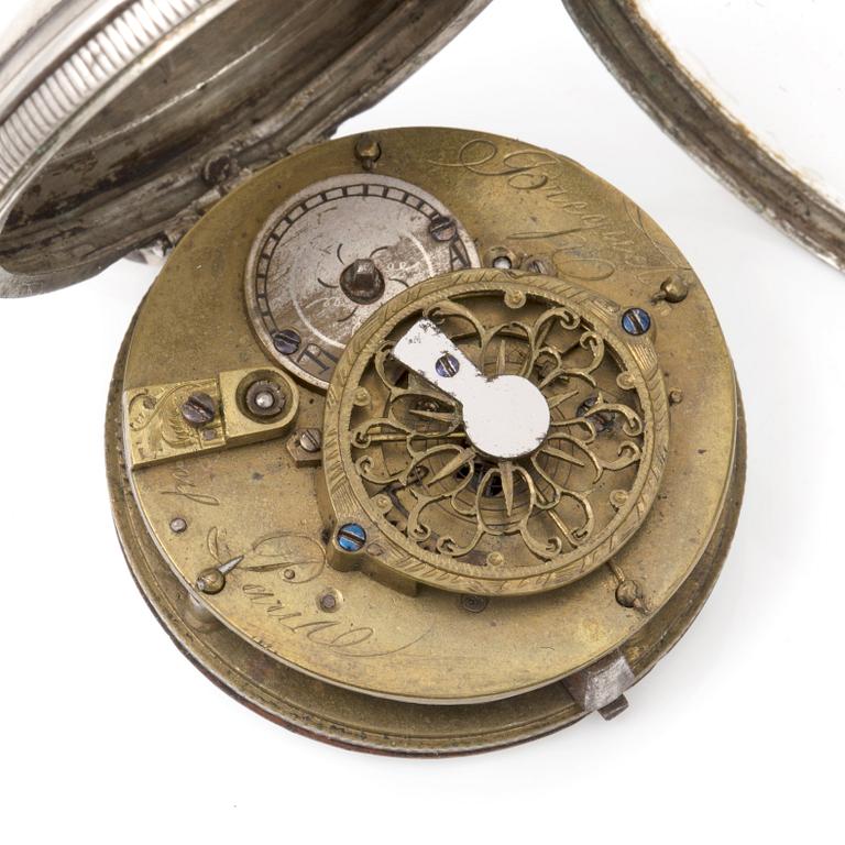 FICKUR, spindelgång, Breguet, Paris, Frankrike, verksam i Paris 1776-1823.
