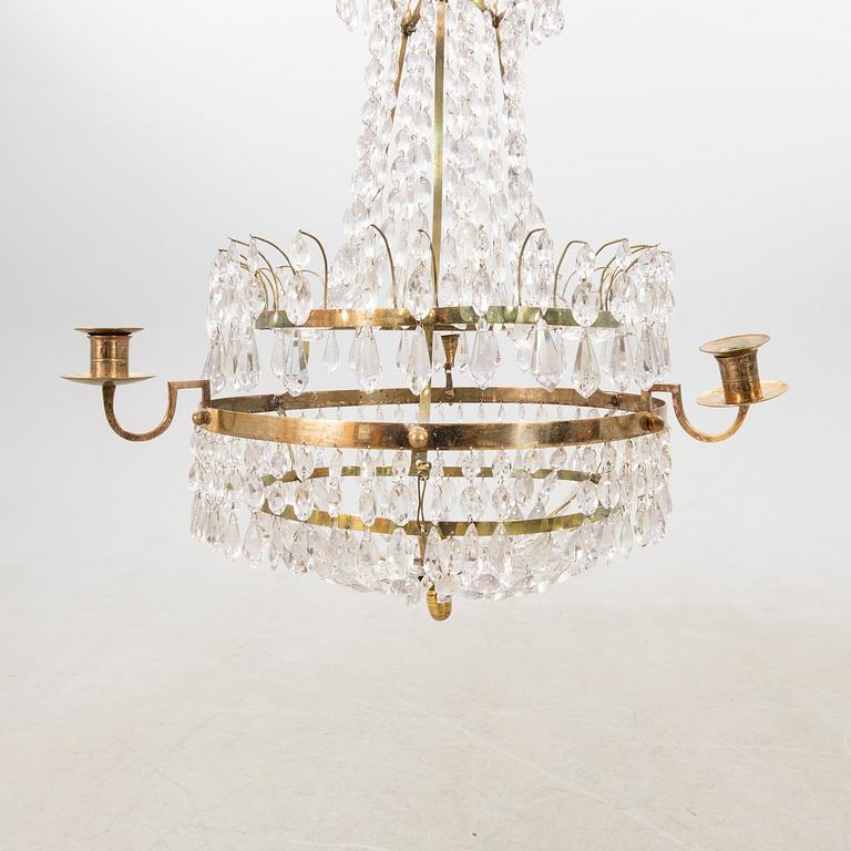 Chandelier late Gustavian around 1800.