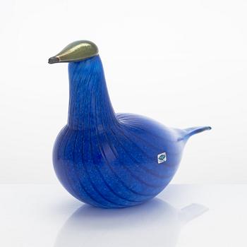 Oiva Toikka, Glass bird, Finland's 75th Independence Year, sign. Suomen sotka Oiva Toikka, Nuutajärvi 1992, 532/1992.