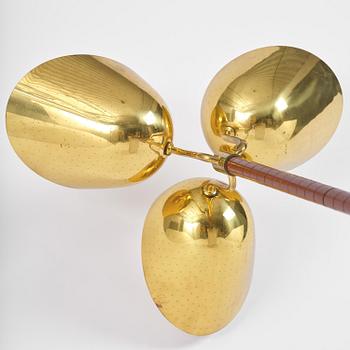 Carl-Axel Acking, a floor lamp model "2645", Bröderna Malmströms Metallvarufabrik, Malmö, 1940s-50s.