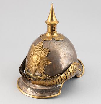 A Hanover 1846 pattern  Kurassier helmet.