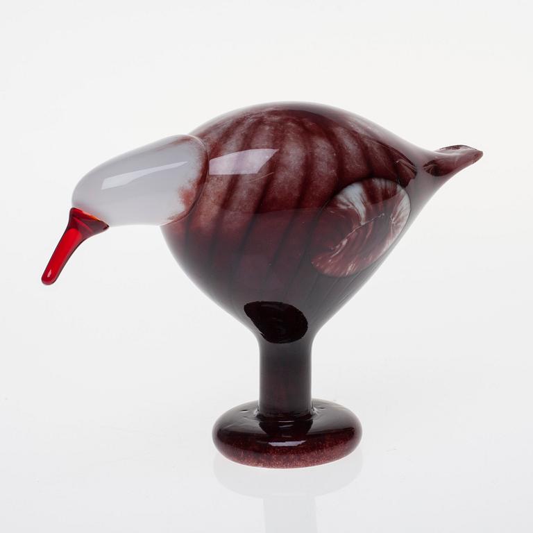 FIGURIN, glas, signerad O. Toikka, Nuutajärvi 2010.