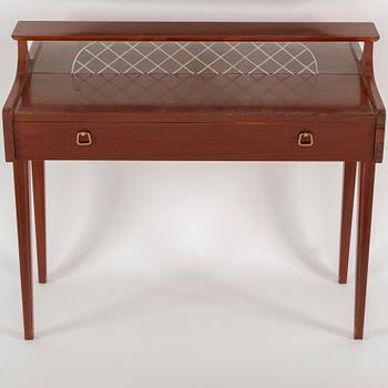 A mirror and table, Glas & Trä, Hovmantorp, 1950s.