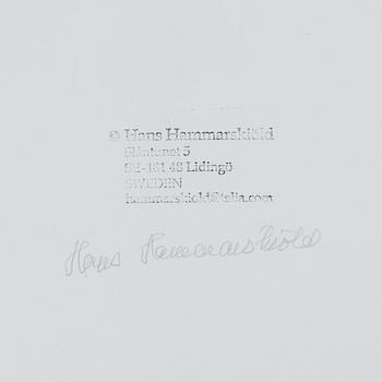 HANS HAMMARSKIÖLD, fotografi, signerad och med copyrightstämpel a tergo. Framtagen 2003.