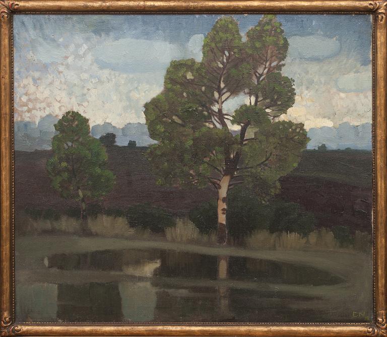 ERNST NORLIND, oljemålning, signerad och daterad 15.