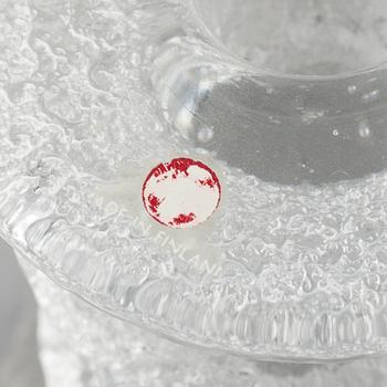 TIMO SARPANEVA, ljusstakar 6 st, glas, "Festivo", Iittala, 1970-tal.