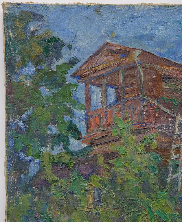 Ilya Lwowich Tabenkin, "Домик в Тарусе" (Litet hus i Tarusa).
