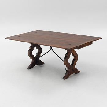 Dining table, likely Spain, second half of the 20th century.
