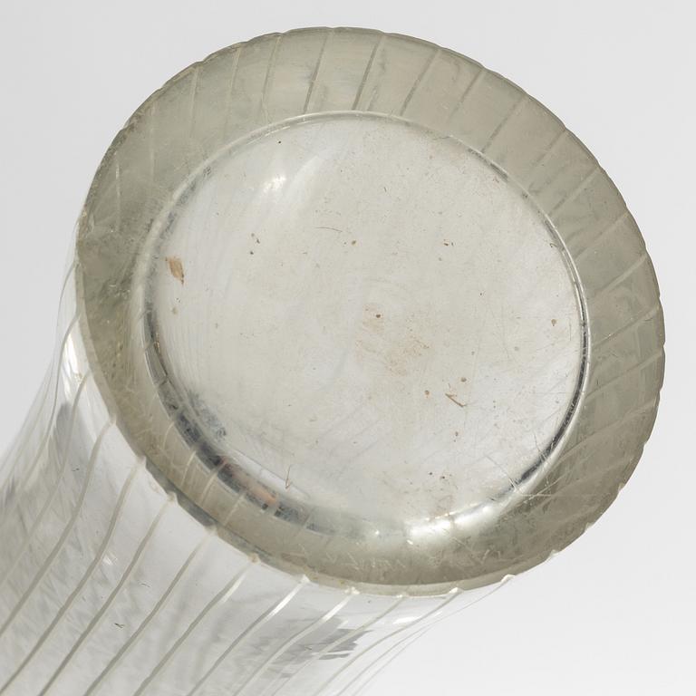 Tapio Wirkkala, a model '3215' glass vase, Iittala, Finland.