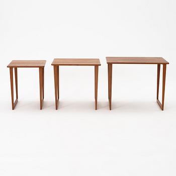 Jason Møbler, nesting tables, Ringsted, Denmark 1950-60s.