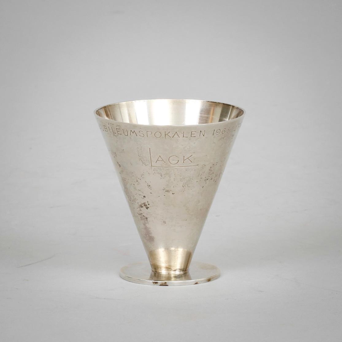 BÄGARE, sterlingsilver, Wiwen Nilsson, Lund 1968.