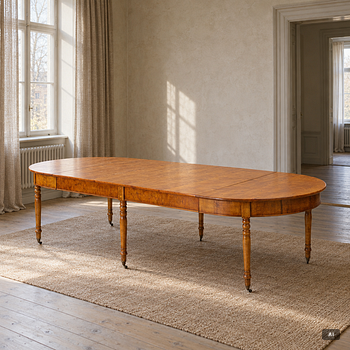 Matbord, 1800-tal.