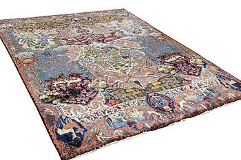 A carpet, Kashmar, c. 391 x 295 cm.