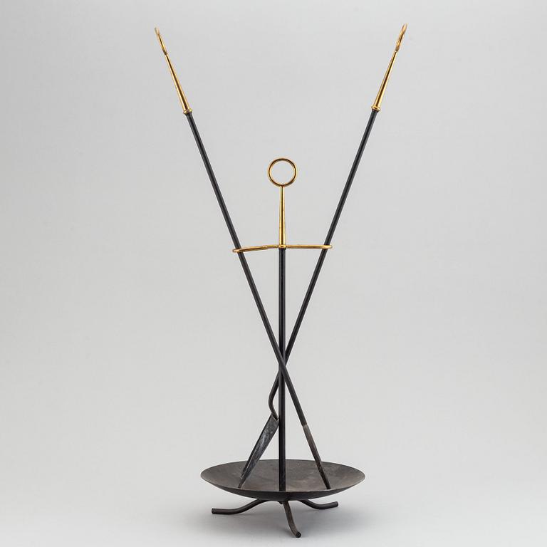 Gunnar Ander, brasställ, 3 delar, Ystad Metall.