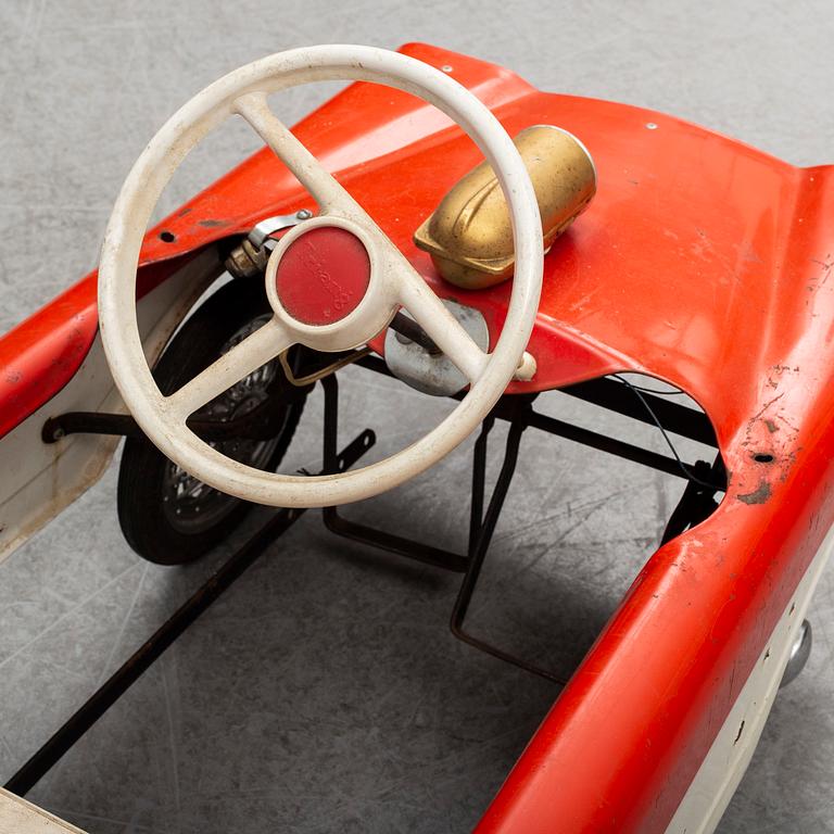 A TRI-ANG PEDAL CAR, 1950s.