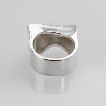 RING, sterlingsilver, Lapponia, Finland, 1970. Vikt ca 9,5 g.