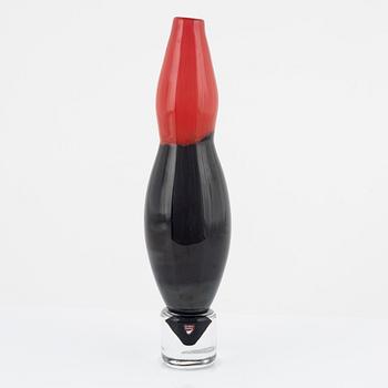 Matz Borgström, a vase, Orrefors, 1987.