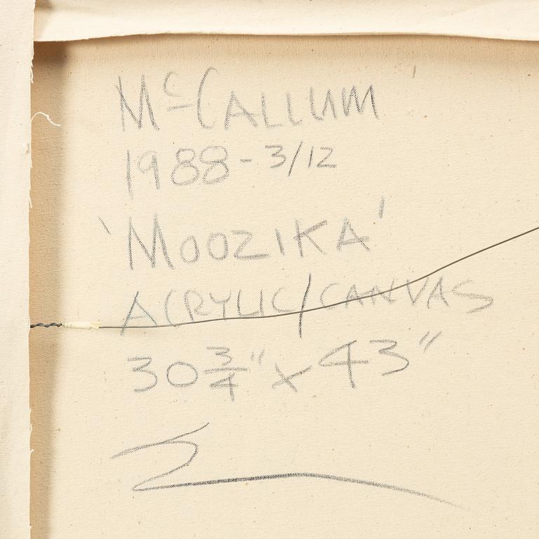 Steven McCallum, 'Moozika'.