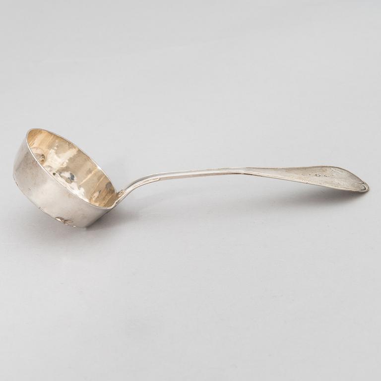 Johan Zettersten, A 19th-century silver sprinkle spoon, Lovisa, Finland 1818.
