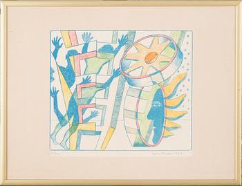 Three lithographs by Erik Olson, signed, numbered and dated -79, -83 and -84.