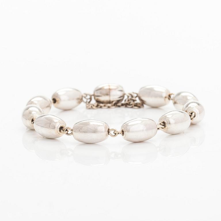 Bracelet, "The Treasure from Halikko", silver, Kalevala Koru, Helsinki 2003.