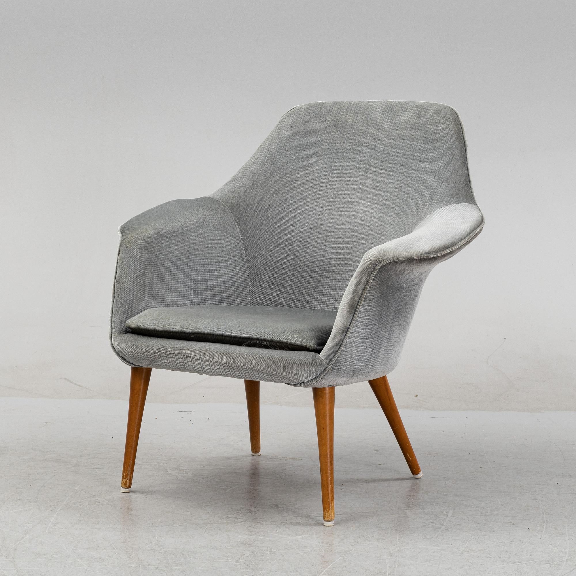 A sofa and easy chair, 'Tonga 48', Nordiska Kompaniet, 1950's.