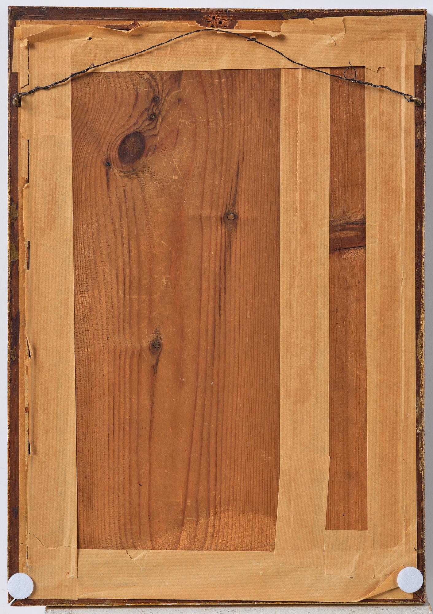 A Swedish rococo giltwood frame, later part 18th century.